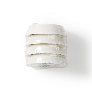 Nedis Schwingungsdämpfer | Geeignet für: Universal | 4 Stück. | Weiß | Kunststoff  