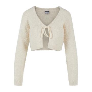 cardigan con piume annodate urban cassics
