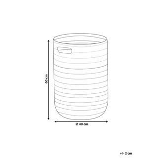 Beliani Korb aus Baumwolle Boho ARDESEN  