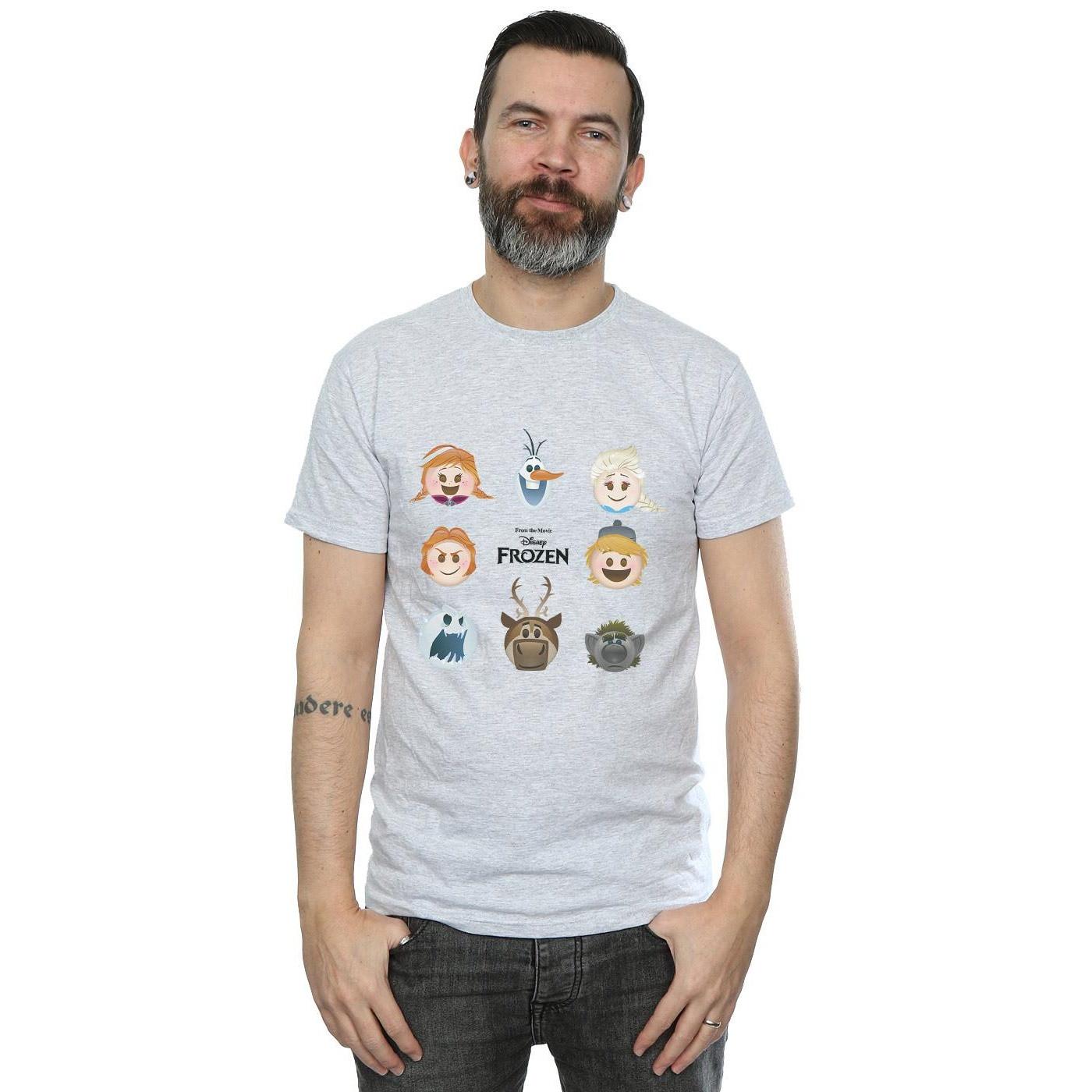 Disney Frozen Emoji Personaggio T-Shirt  