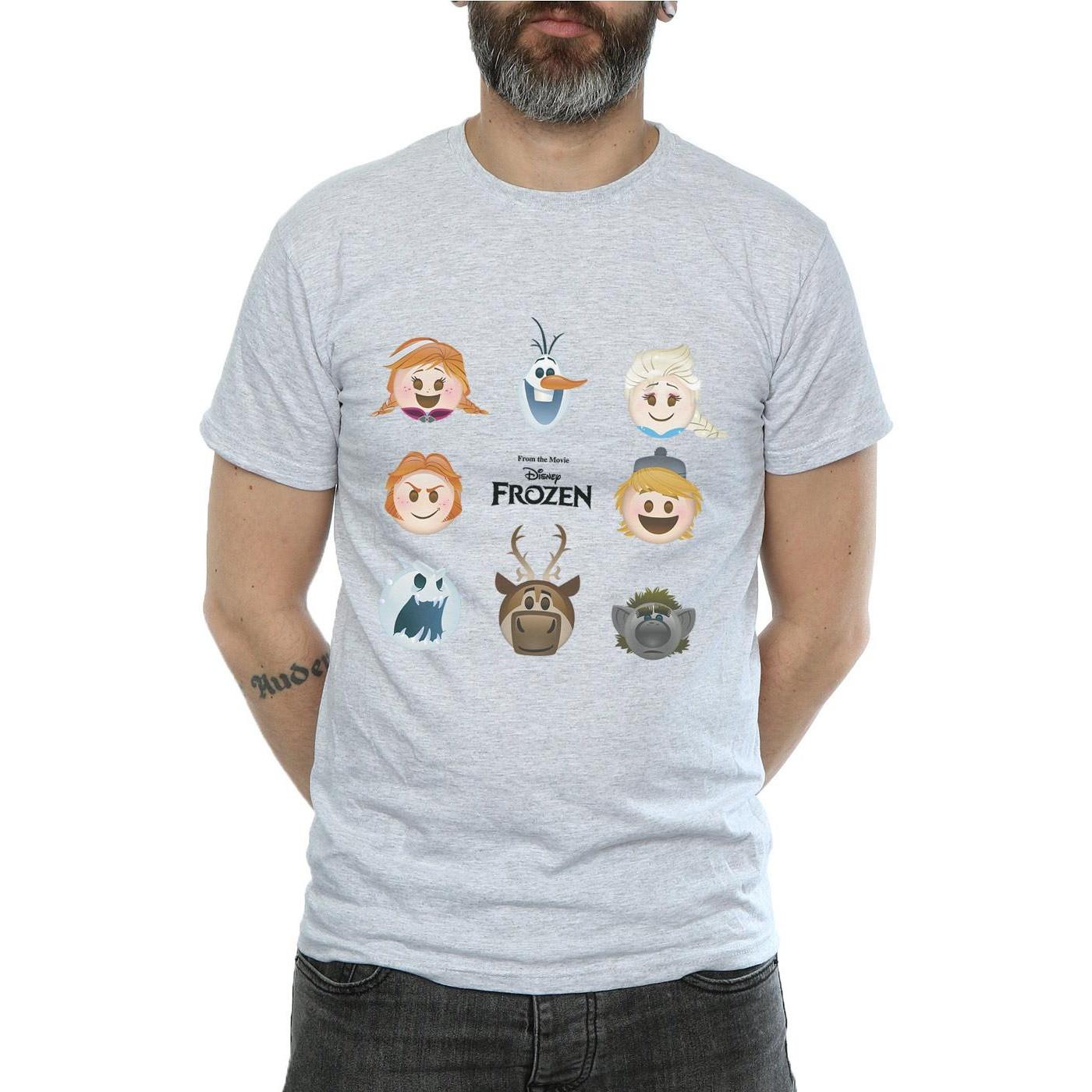 Disney Frozen Emoji Personaggio T-Shirt  