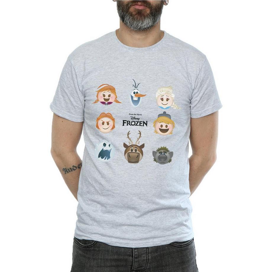Disney Frozen Emoji Personaggio T-Shirt  