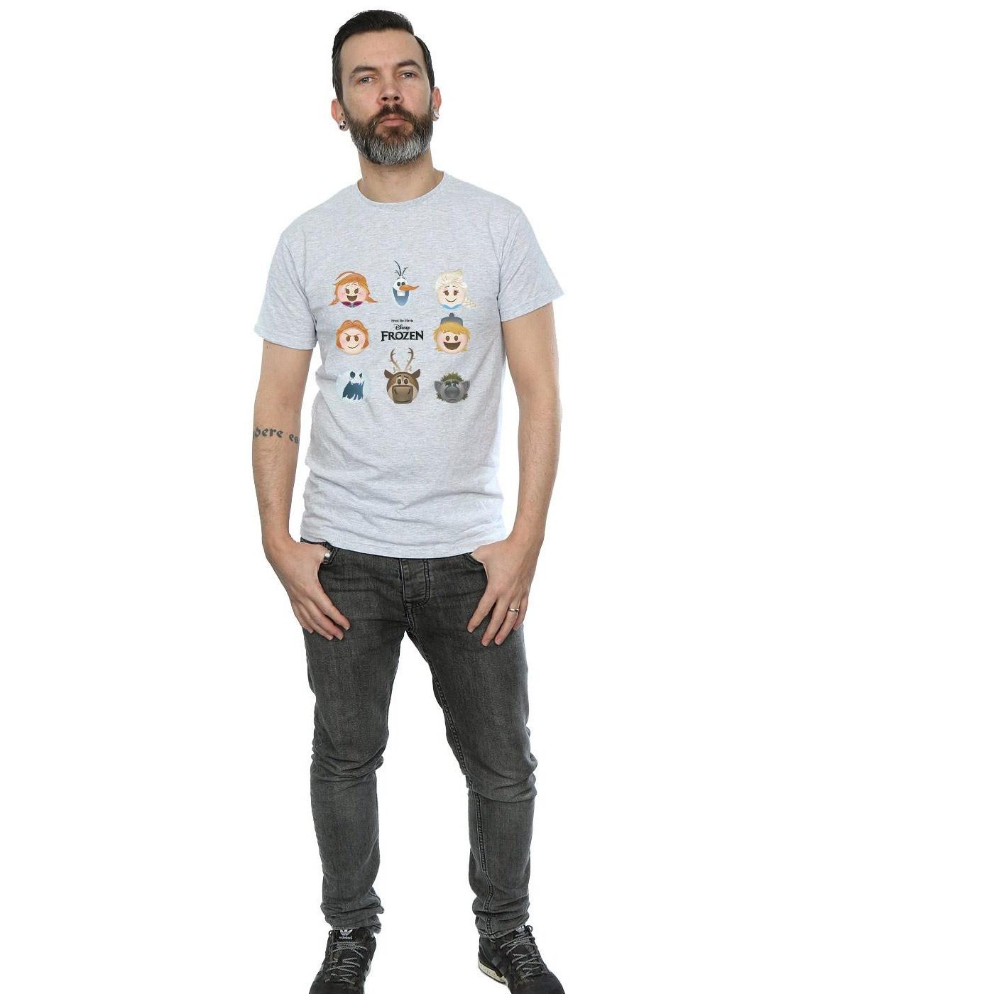 Disney Frozen Emoji Personaggio T-Shirt  
