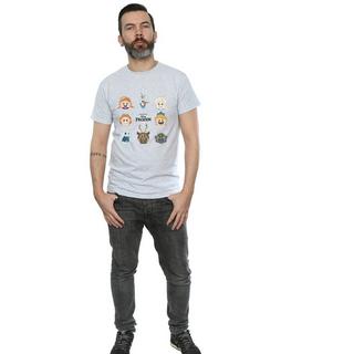 Disney Frozen Emoji Personaggio T-Shirt  