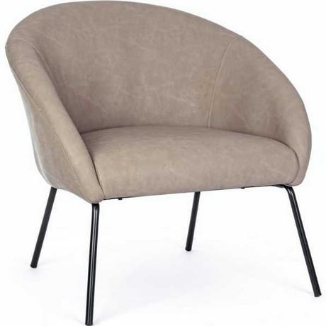 mutoni Fauteuil Aiko taupe  