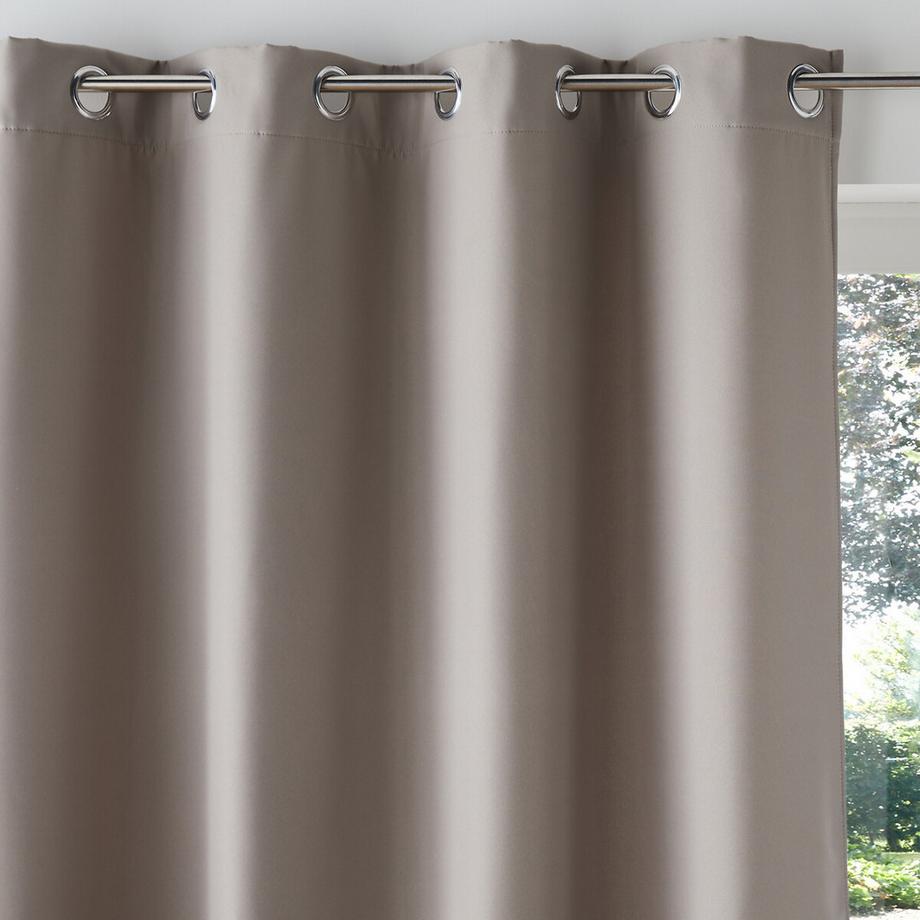 La Redoute Intérieurs Fleece-Thermovorhang mit Ösen  