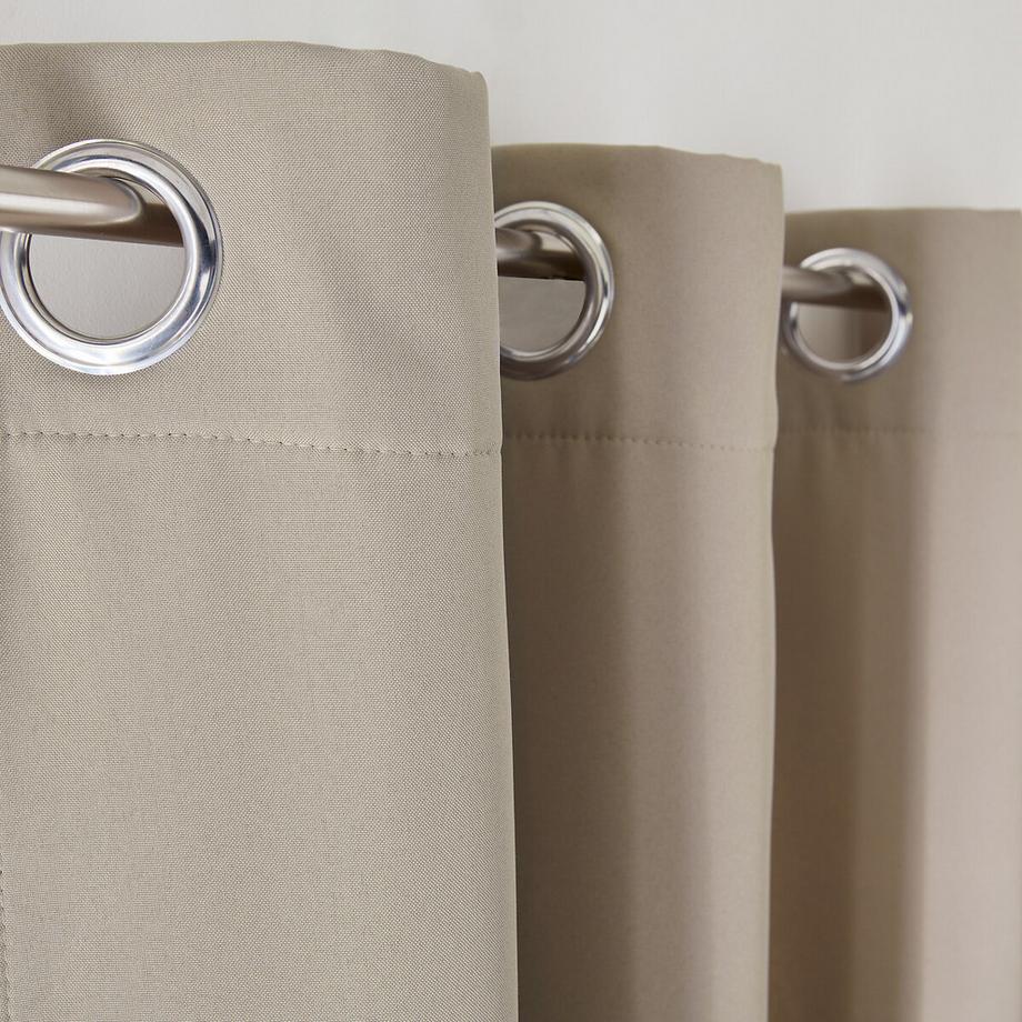 La Redoute Intérieurs Fleece-Thermovorhang mit Ösen  