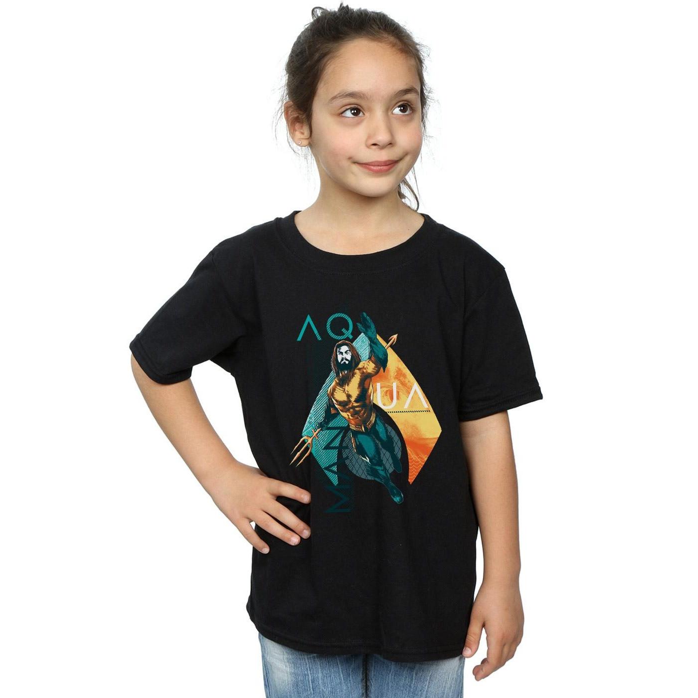 DC COMICS  Tshirt AQUAMAN TROPICAL ICON 