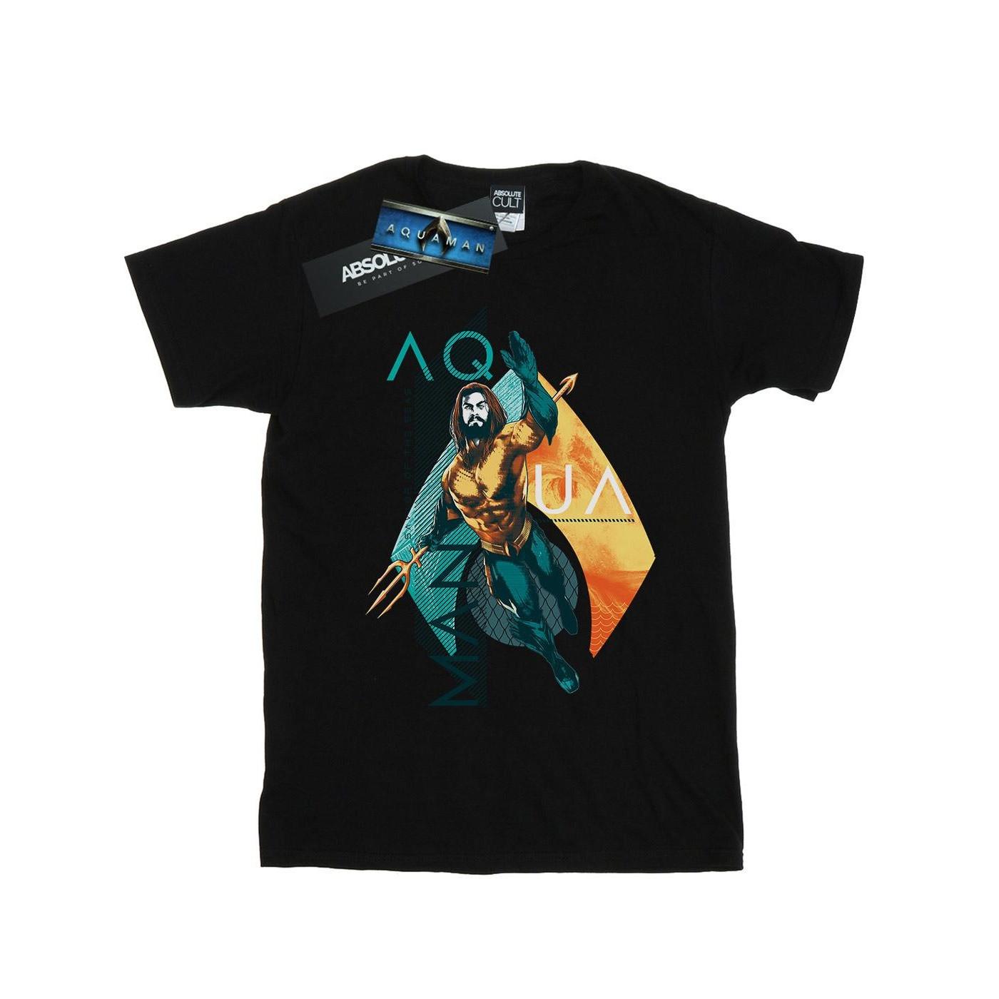 DC COMICS  Tshirt AQUAMAN TROPICAL ICON 