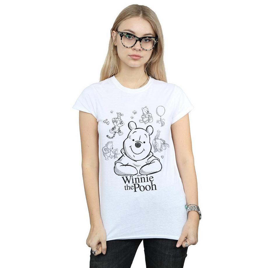Disney Winnie l'Ourson Sketch T-Shirt  