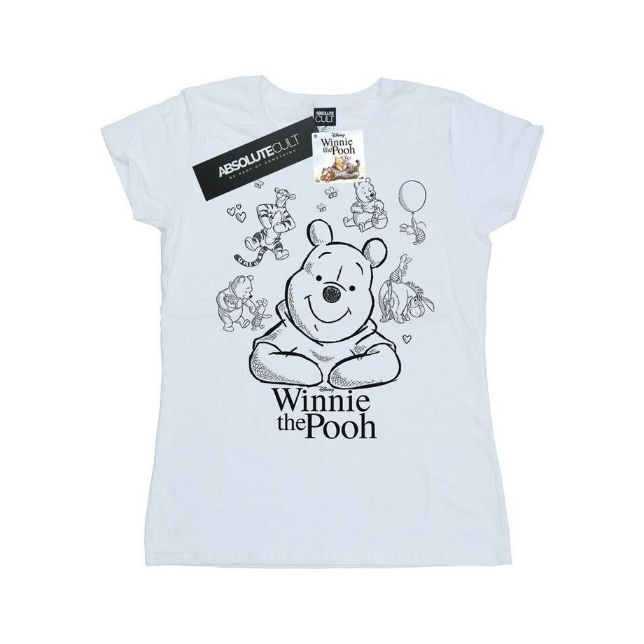 Disney Winnie l'Ourson Sketch T-Shirt  