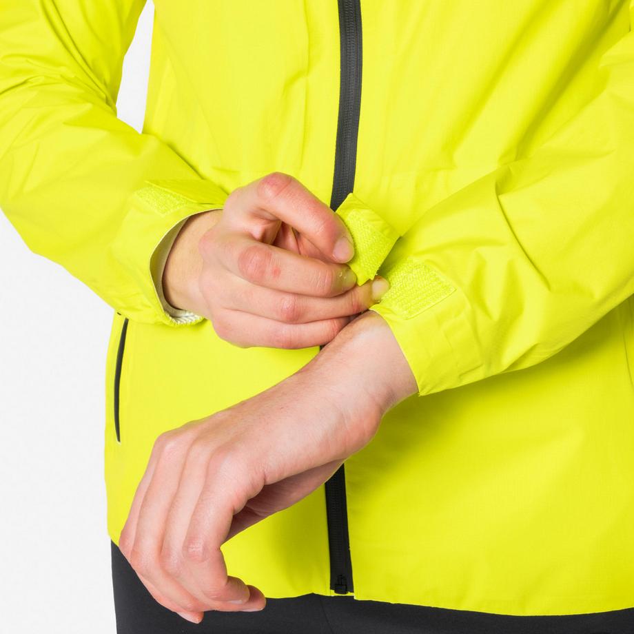 KIPRUN  Veste running imperméable Femme, Kiprun Run Rain 900 vert 