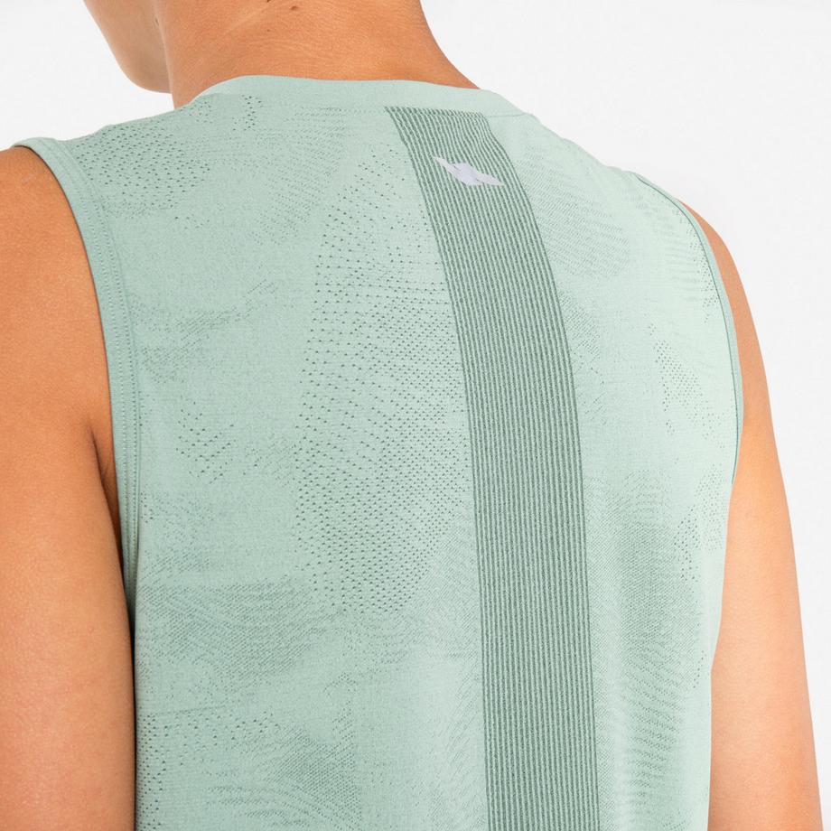 KIPRUN  Tanktop Kinder Seamless Running Polyester 