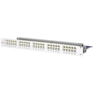 50 Port Netzwerk-Patchpanel 483 mm (19) CAT 3 1 HE