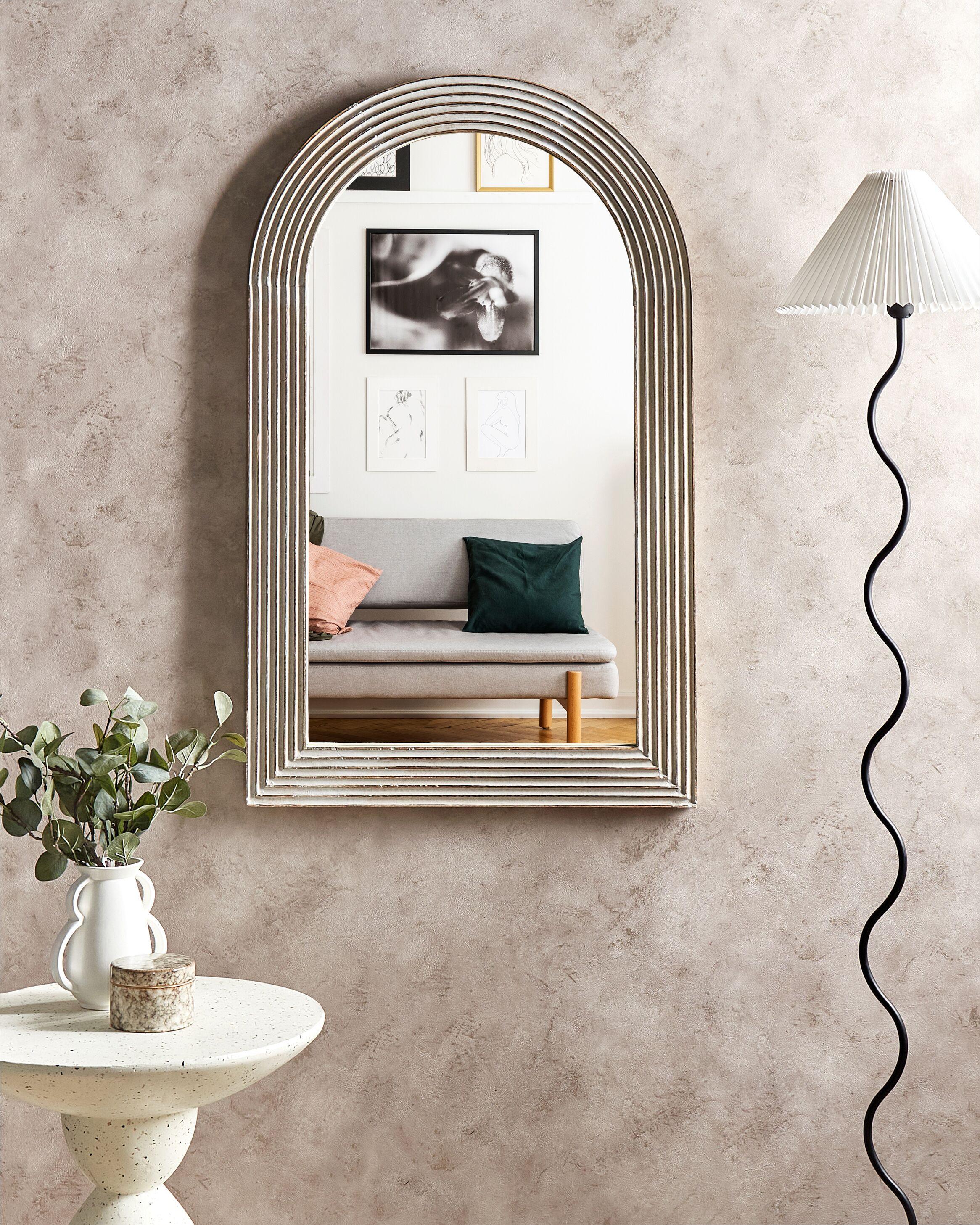 Beliani Miroir en Manguier Rustique CHANDON  