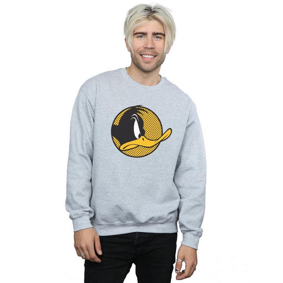 LOONEY TUNES Daffy Duck Pop Art Sweatshirt  