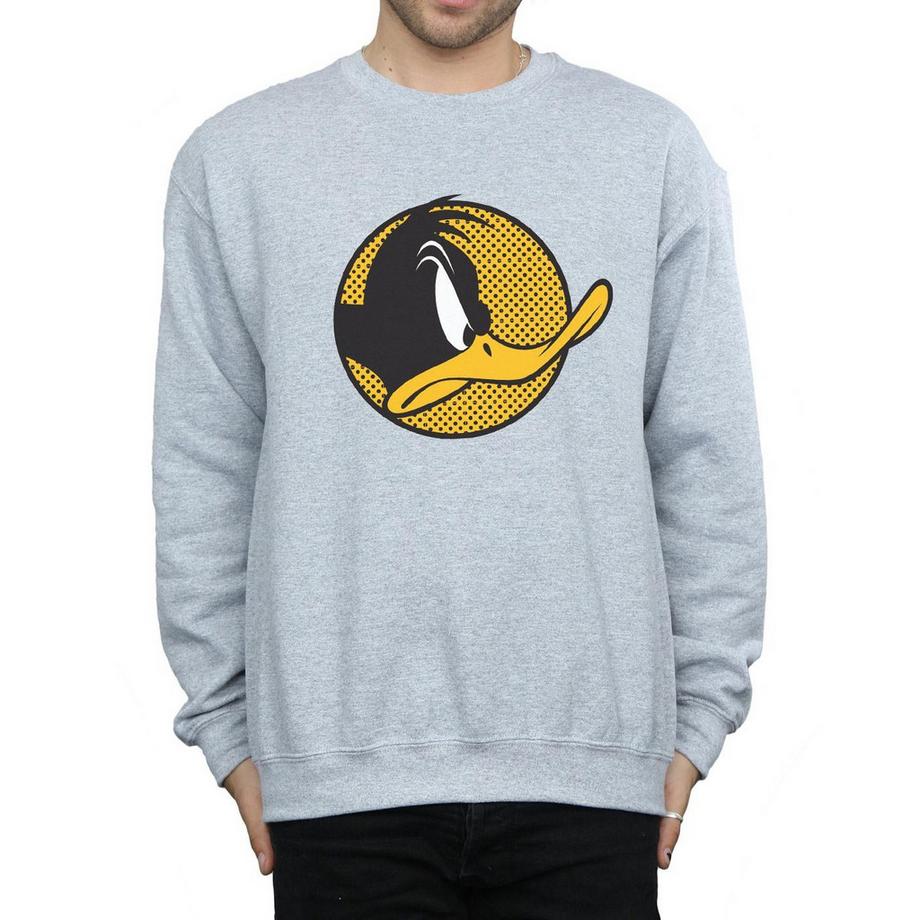LOONEY TUNES Daffy Duck Pop Art Sweatshirt  