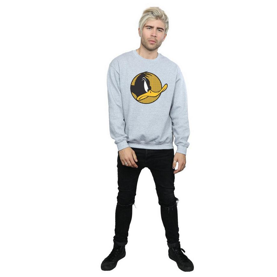 LOONEY TUNES Daffy Duck Pop Art Sweatshirt  