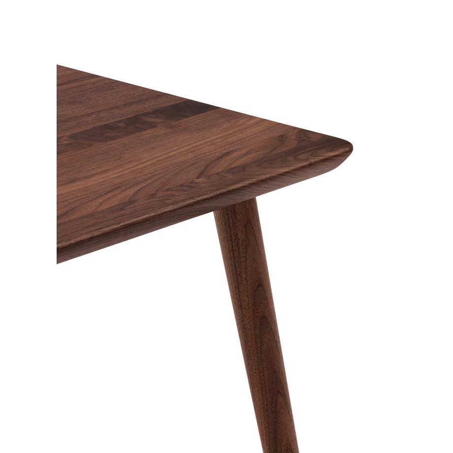 Oakywood Classic Desk - Bureau classique en bois massif - Noyer / 140x70  