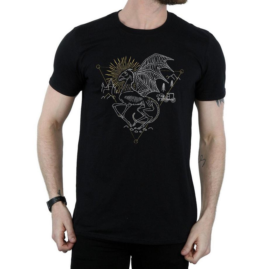 Harry Potter Thestral T-Shirt Stampa Grafica  
