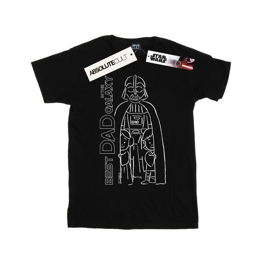 Best Dad In The Galaxy Maglietta