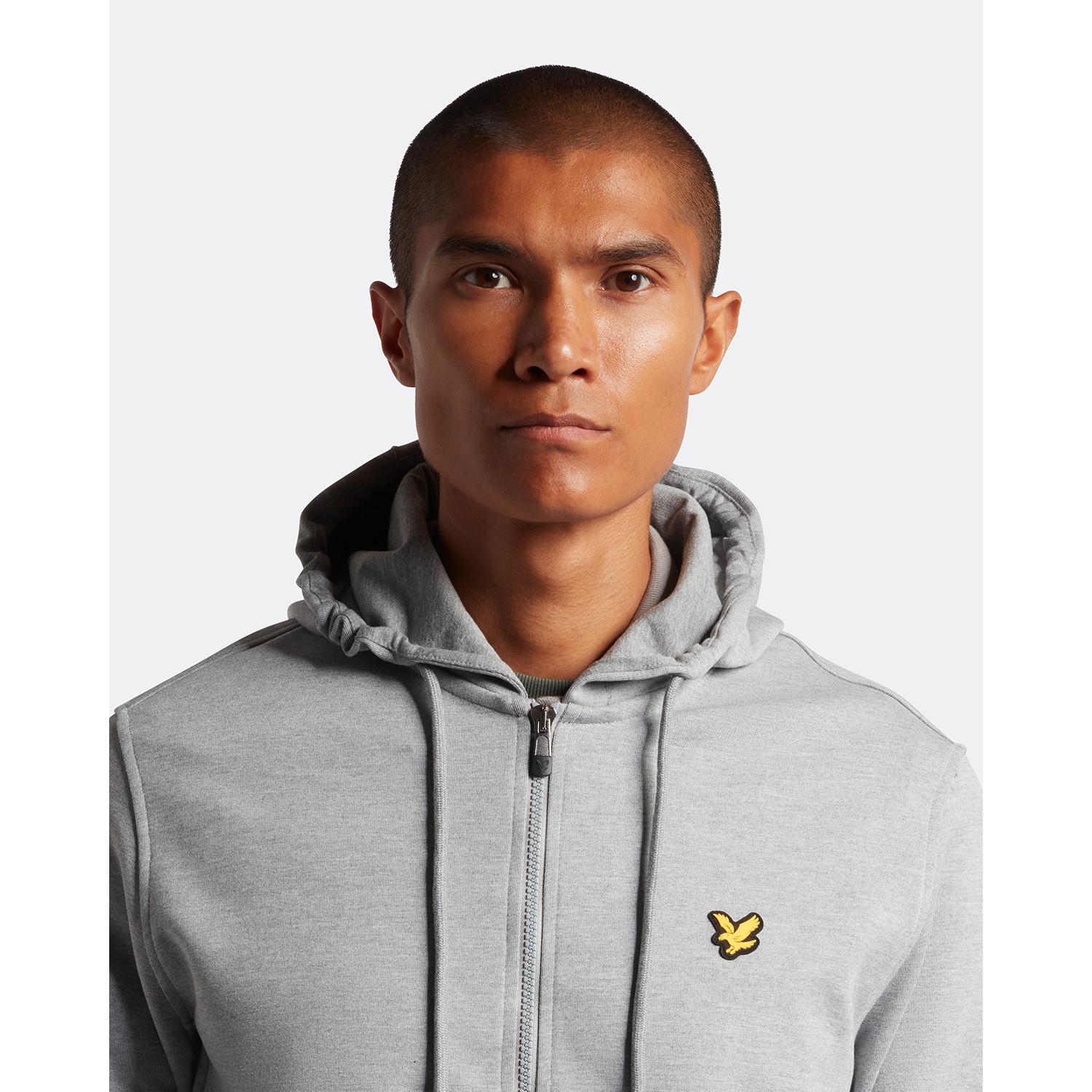 LYLE & SCOTT  sweatshirt mit kapuze zip fly fleece 