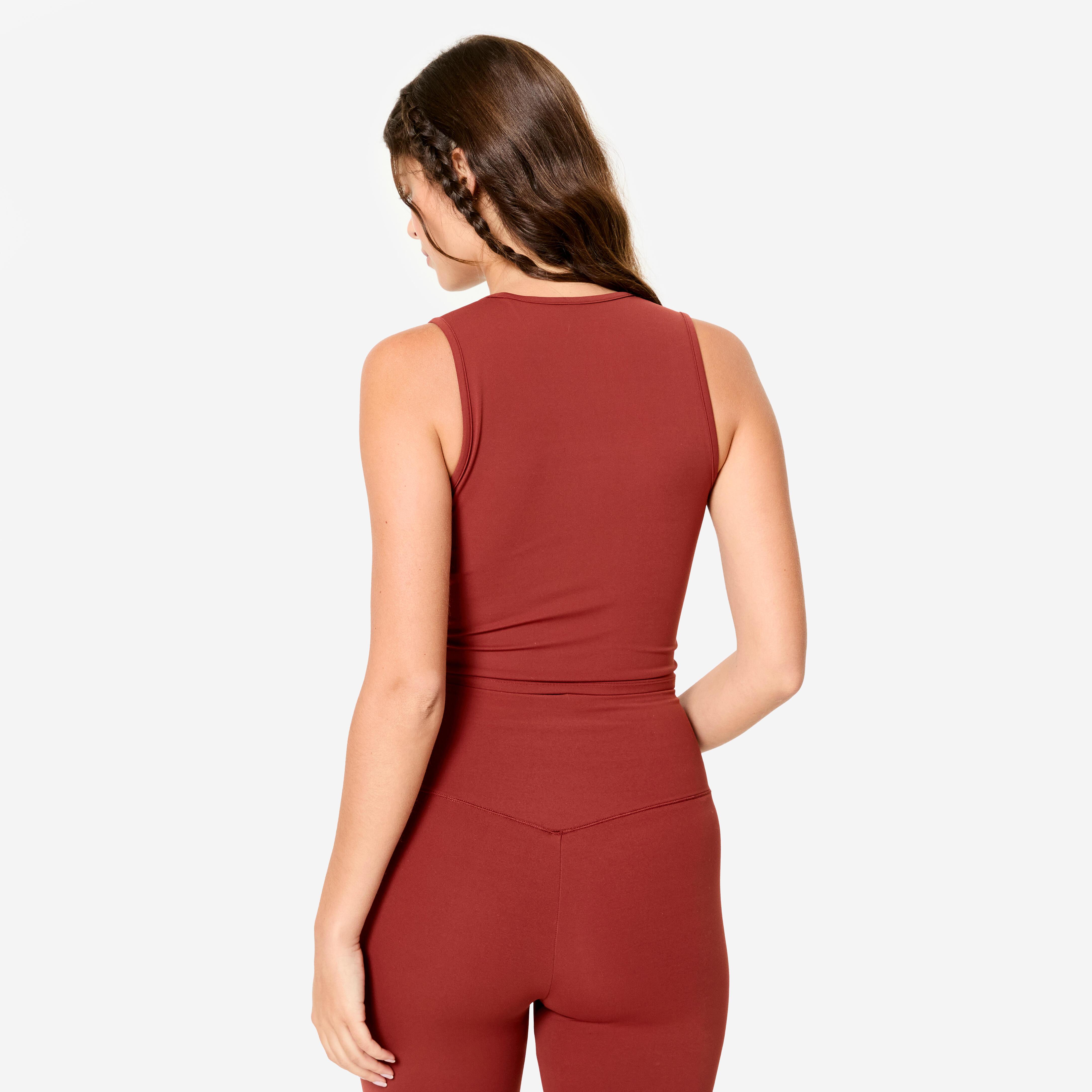 DECATHLON  Top donna effetto seconda pelle 