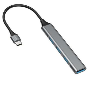 456908 hub di interfaccia USB 3.2 Gen 1 (3.1 Gen 1) Type-C 5000 Mbit/s Grigio