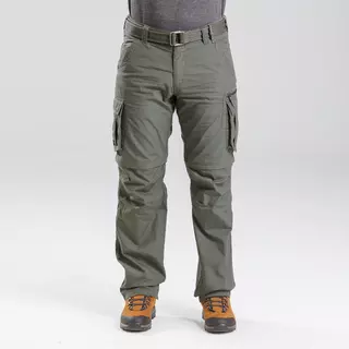 Pantalon cargo de trek voyage - TRAVEL 100 gris Homme - Decathlon