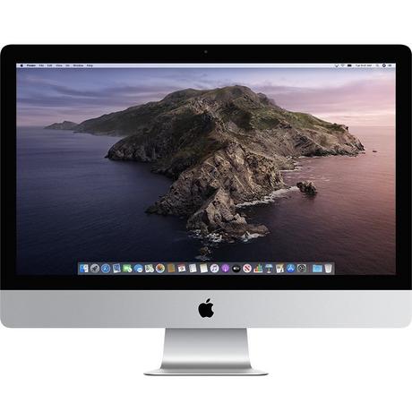 Apple  Refurbished iMac 27"  2020 Core i7 3,8 Ghz 8 Gb 512 Gb SSD Silber - Sehr guter Zustand 
