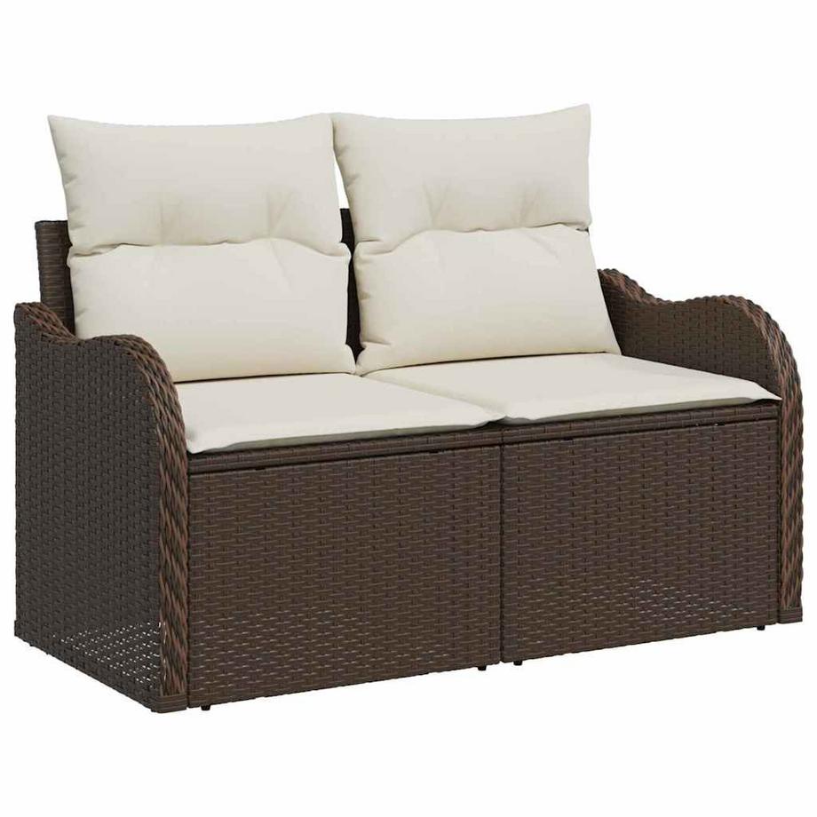 VidaXL Garten-sofa poly-rattan  
