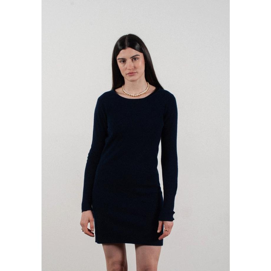 Robe col rond femme en cachemire - LILLY 12