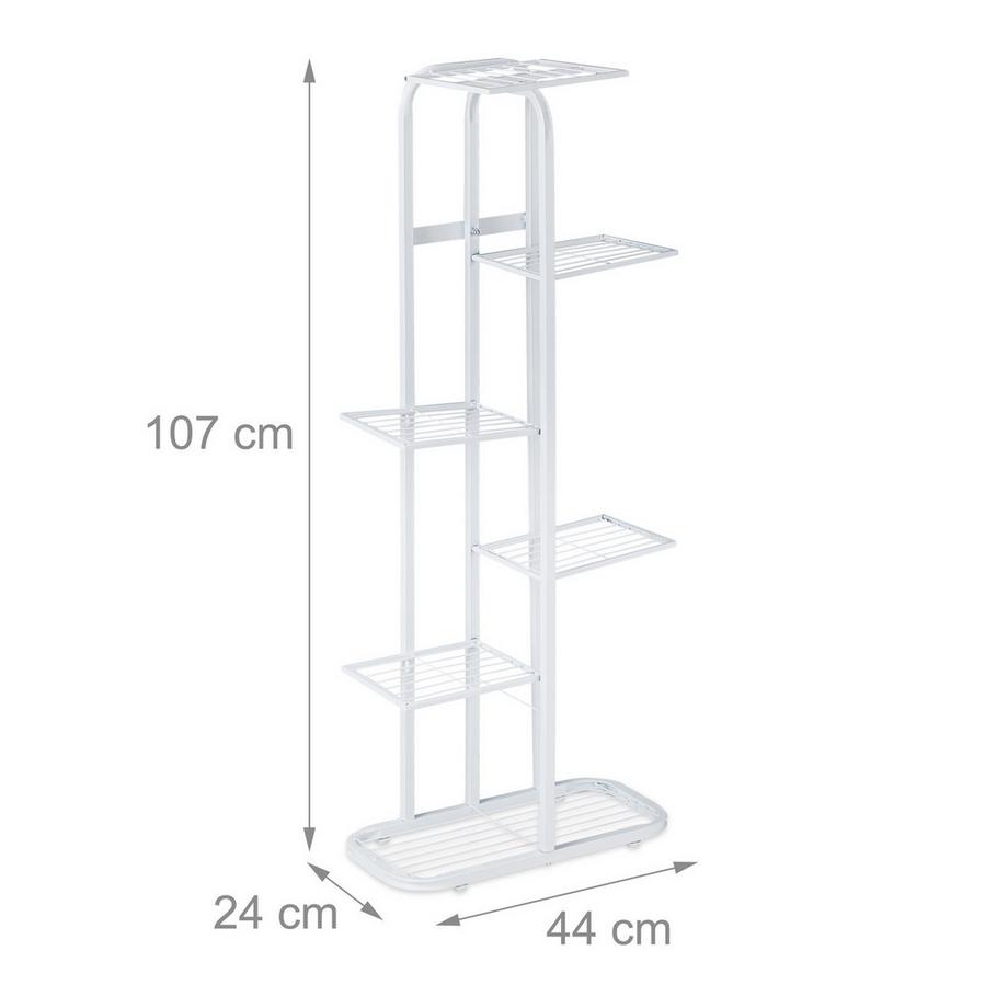 B2X Scala a fiori in metallo 6 piani  