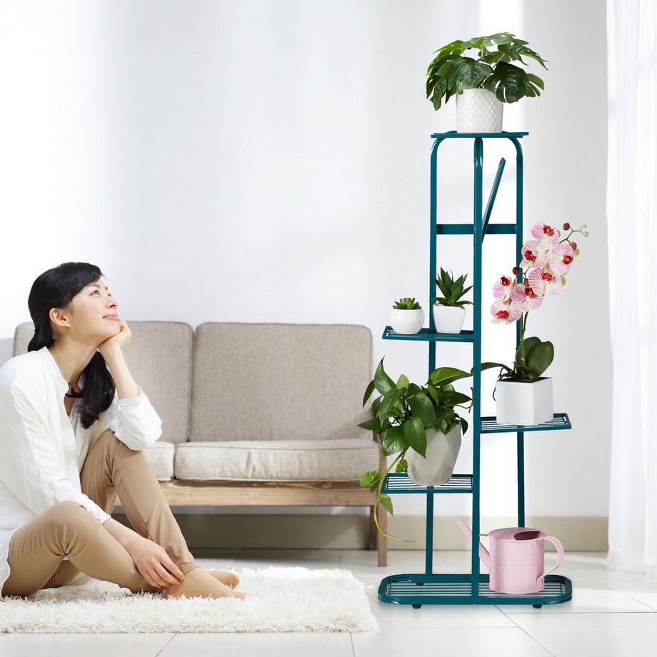 B2X Scala a fiori in metallo 6 piani  