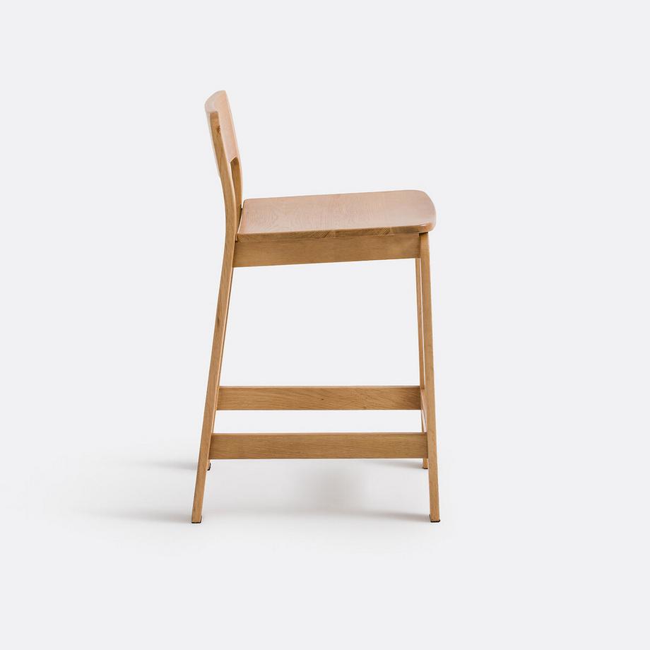 La Redoute Intérieurs Barhocker TALET aus massiver Eiche  