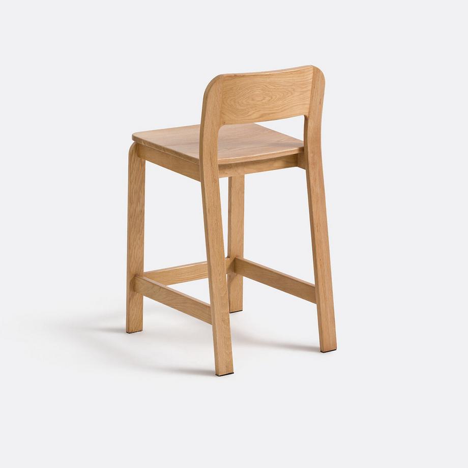 La Redoute Intérieurs Barhocker TALET aus massiver Eiche  