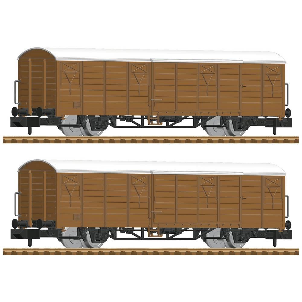 Fleischmann  N 2er-Set Gedeckte Güterwagen der DB-AG 