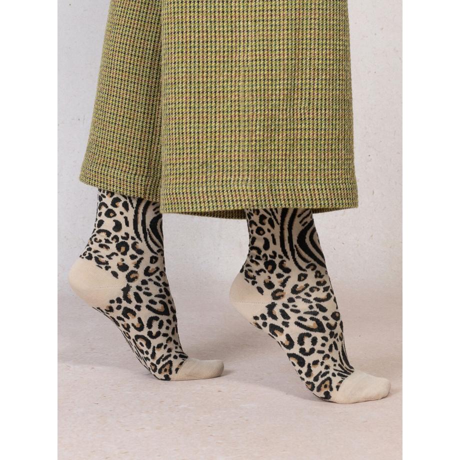 Chaussettes en laine et coton