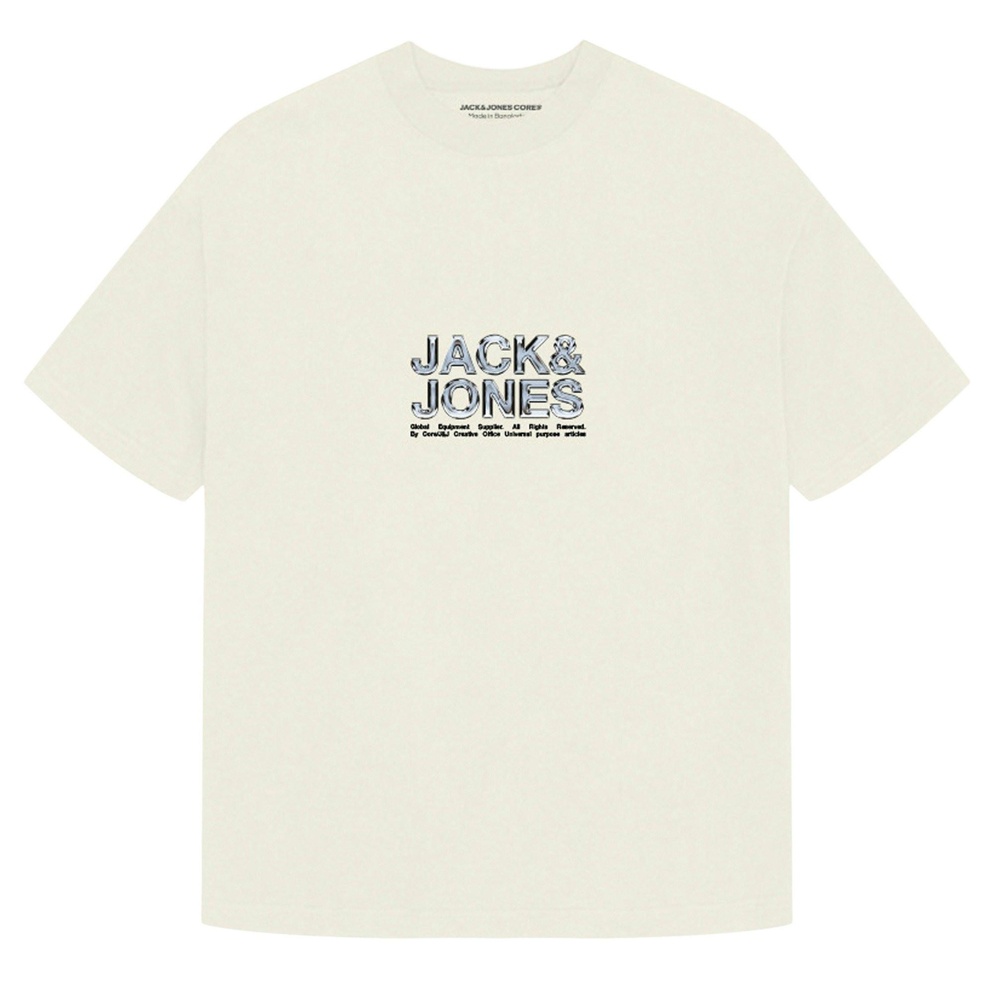 JACK & JONES Dynamic Branding T-shirt Col Rond Lot de 4  