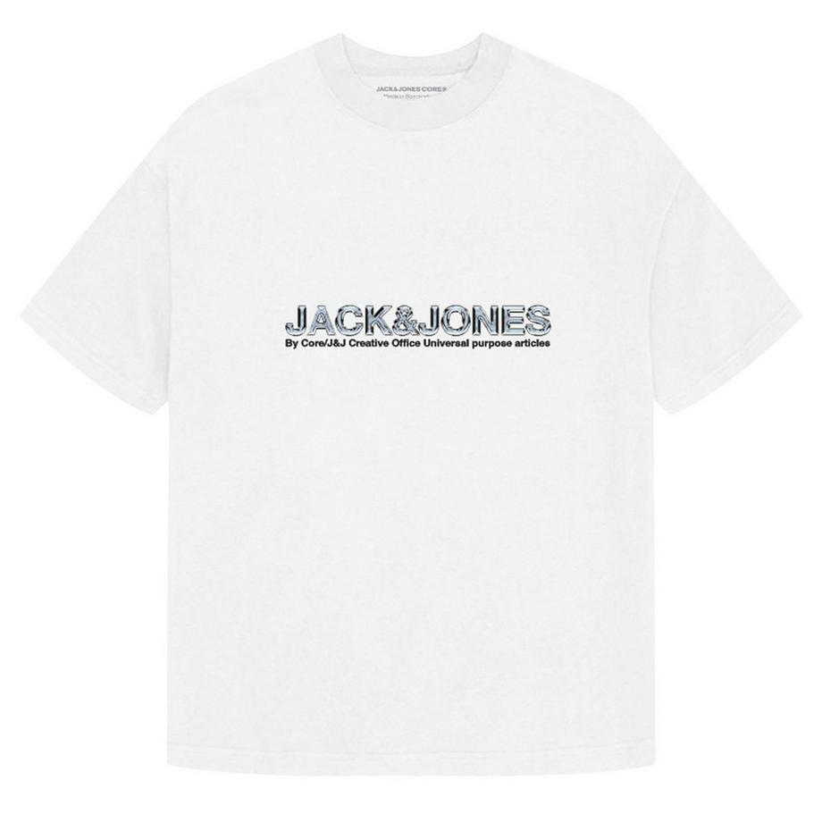 JACK & JONES Dynamic Branding T-shirt Col Rond Lot de 4  