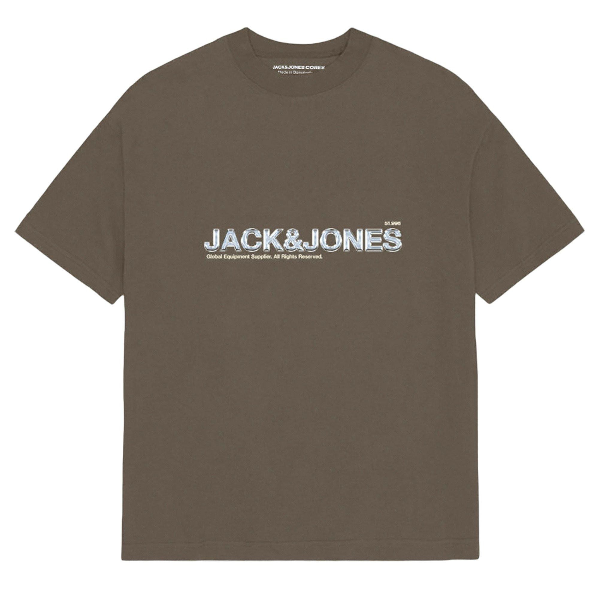 JACK & JONES Dynamic Branding T-shirt Col Rond Lot de 4  