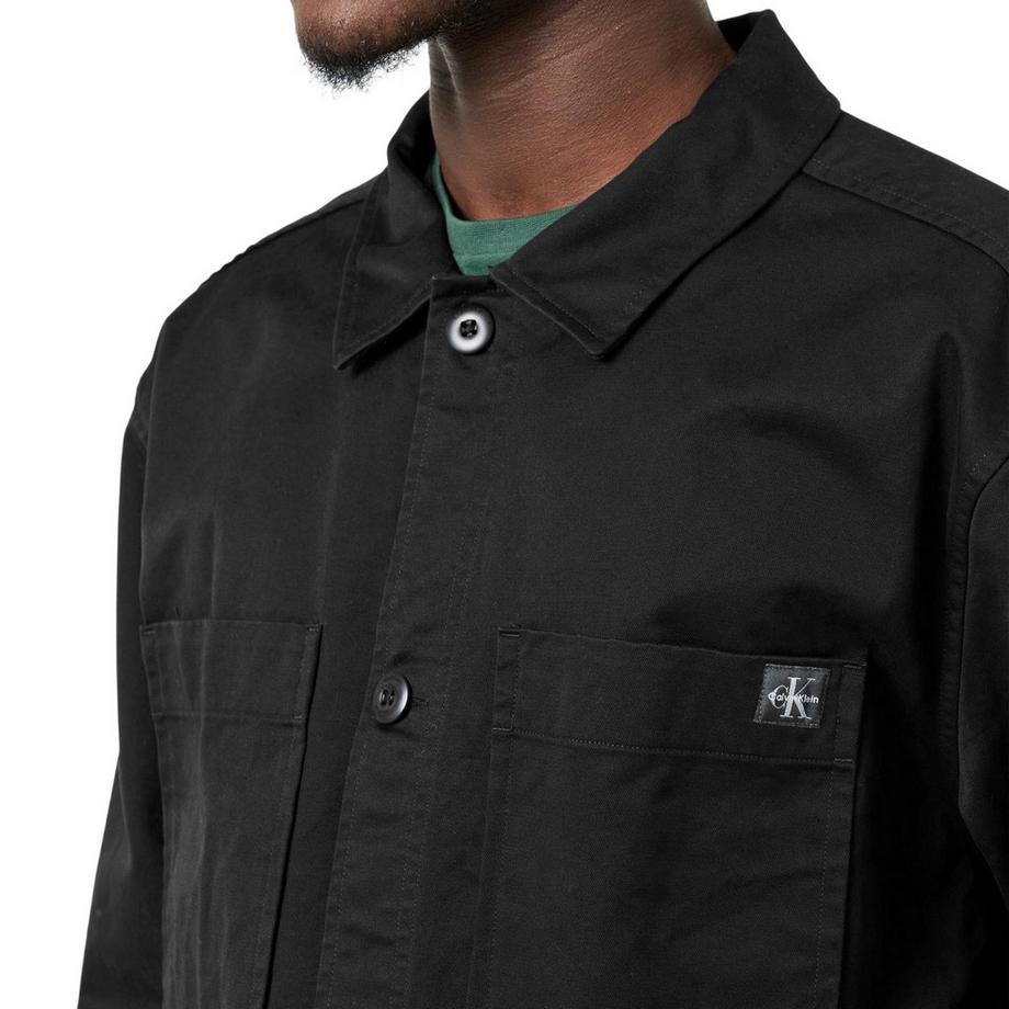 Calvin Klein Sopra Camicia con Collo  
