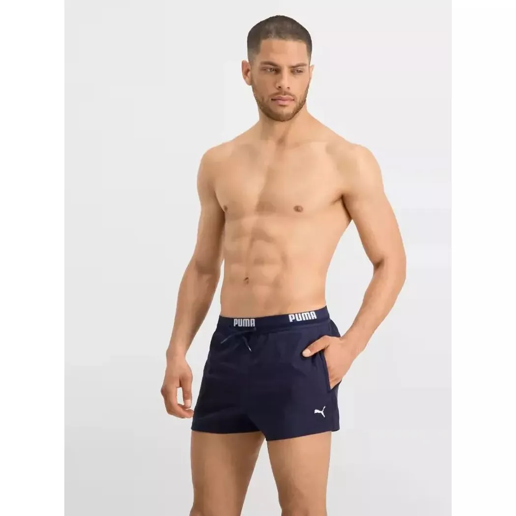 Puma - Swim Logo Short, für Herren, Marine, Größe S