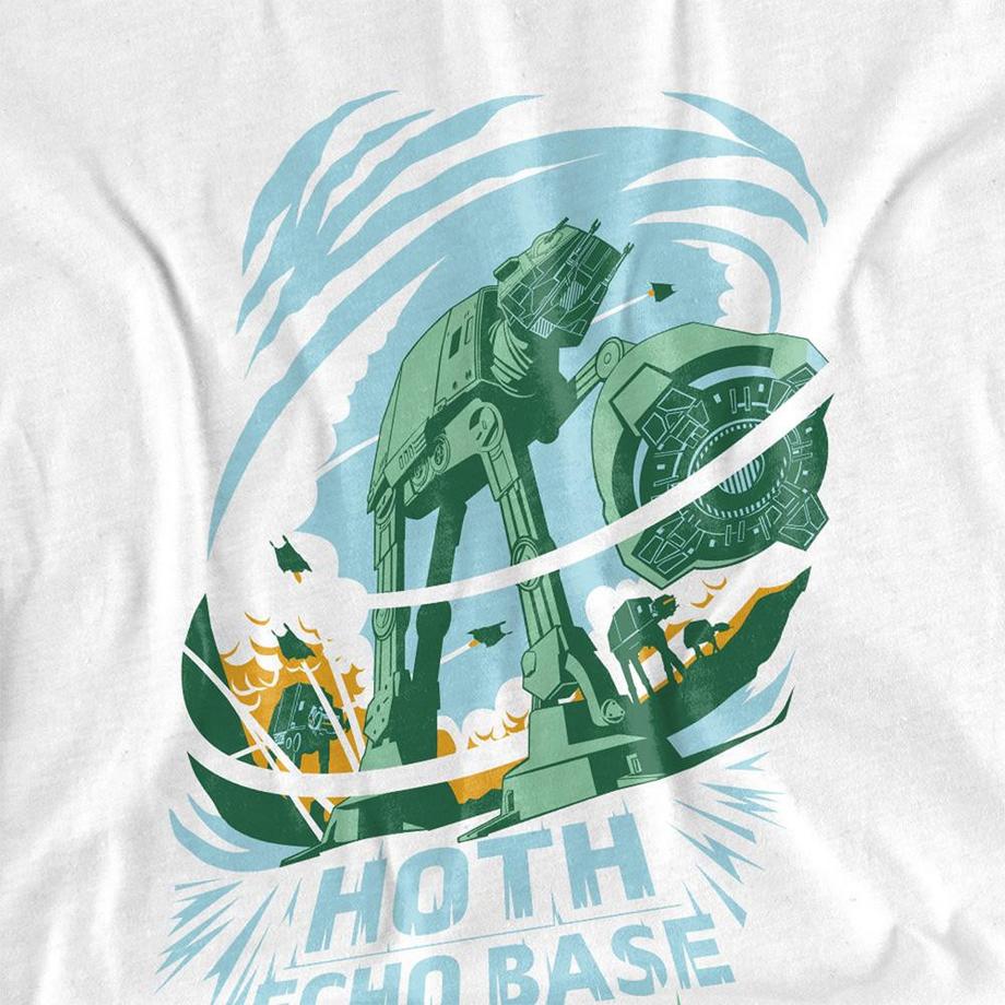 STAR WARS Echo Base Attack T-Shirt Manches Longues  