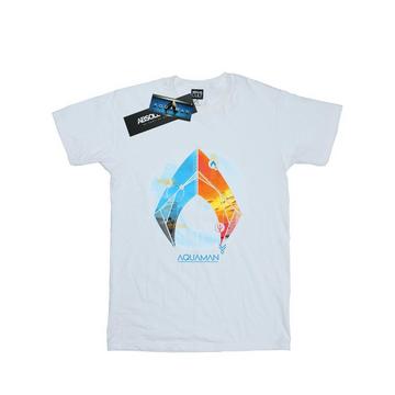 Aquaman Tropical Logo TShirt