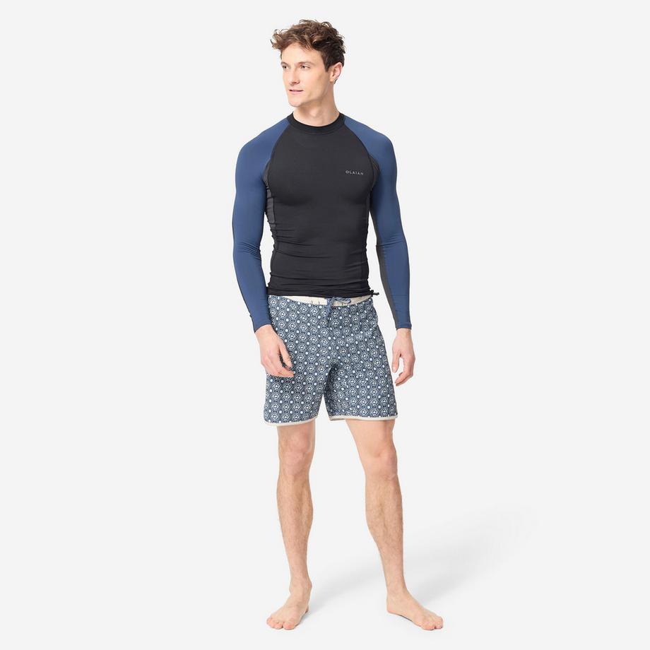 DECATHLON  Top uomo maniche lunghe protezione solare poliestere 