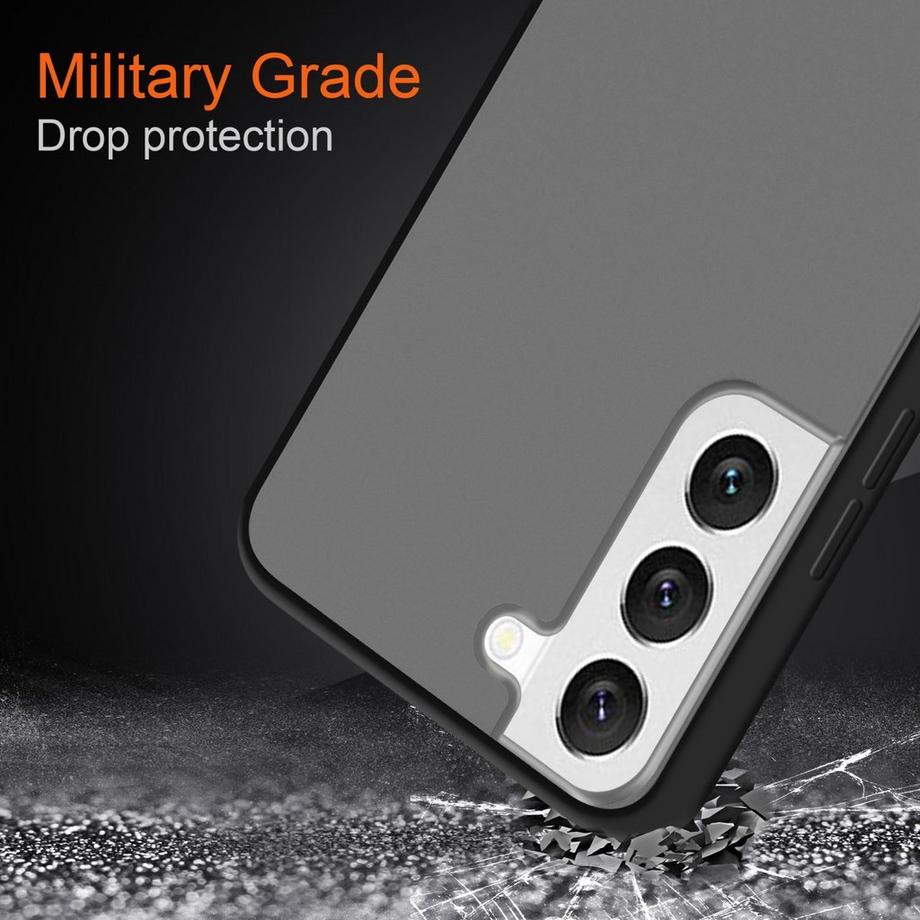 Cadorabo  Hülle für Samsung Galaxy S22 Hybrid mit TPU Silikon Innenseite 