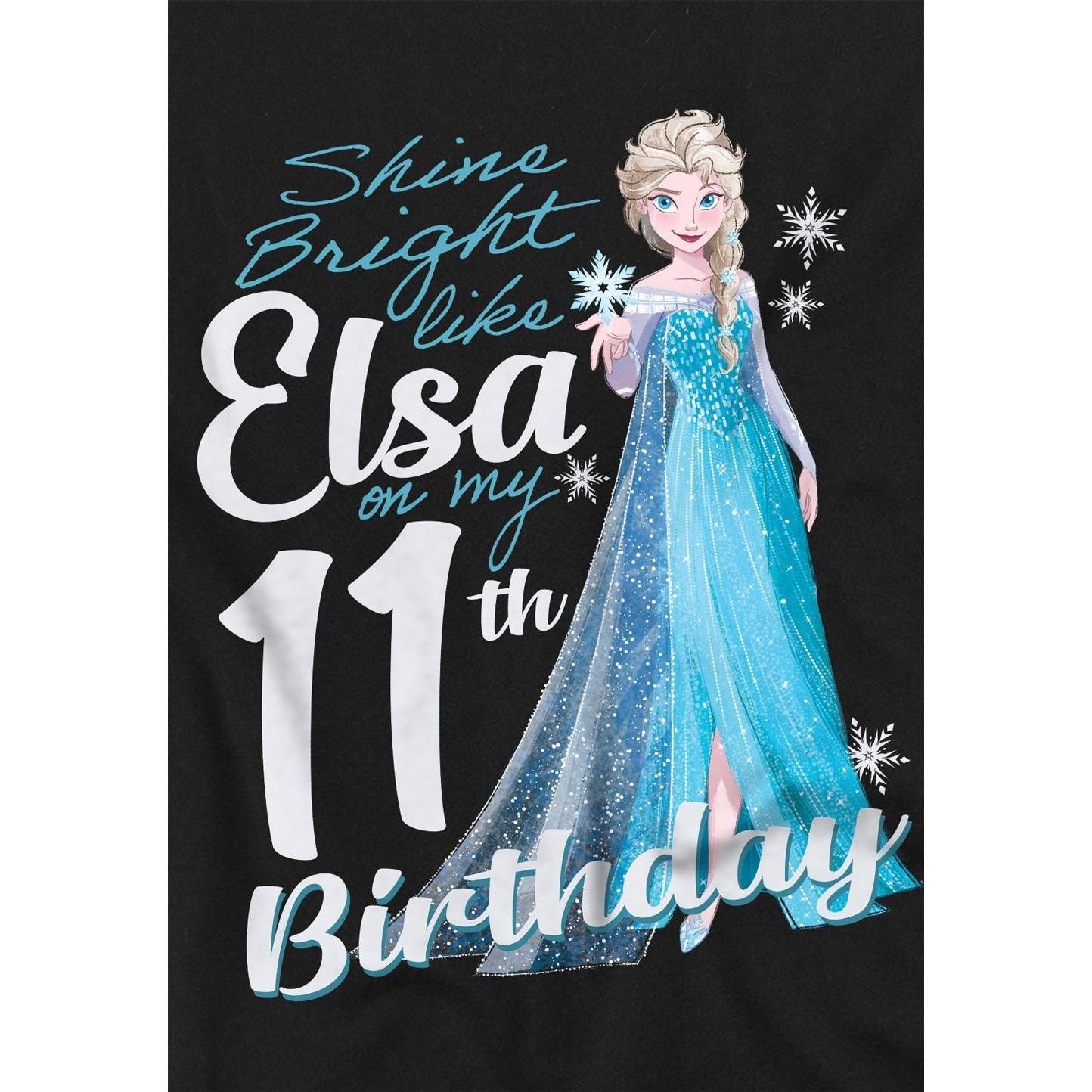 FROZEN  Bright Like Elsa TShirt  11. Geburtstag 