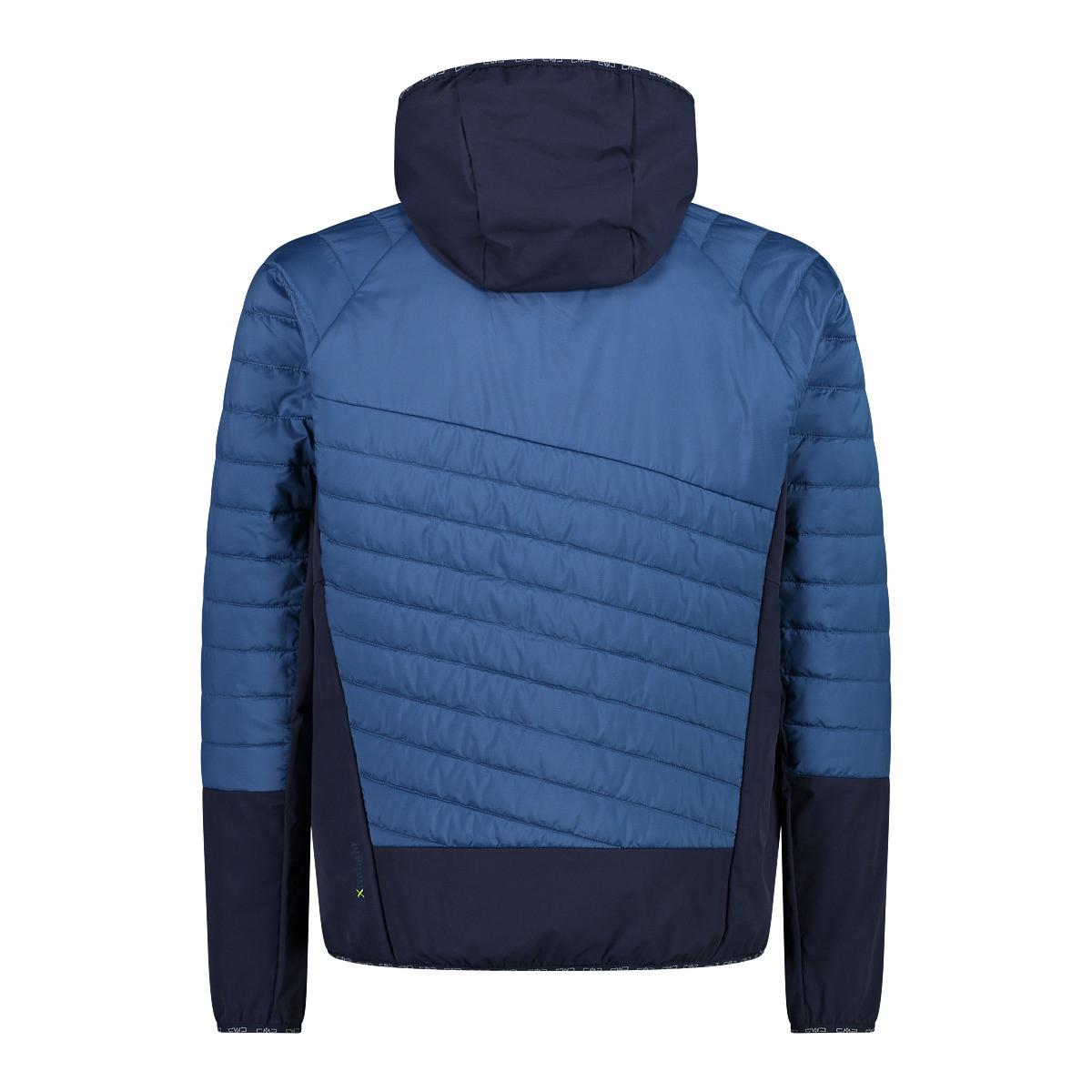 CMP  hybrid-daunenjacke mit kapuze 