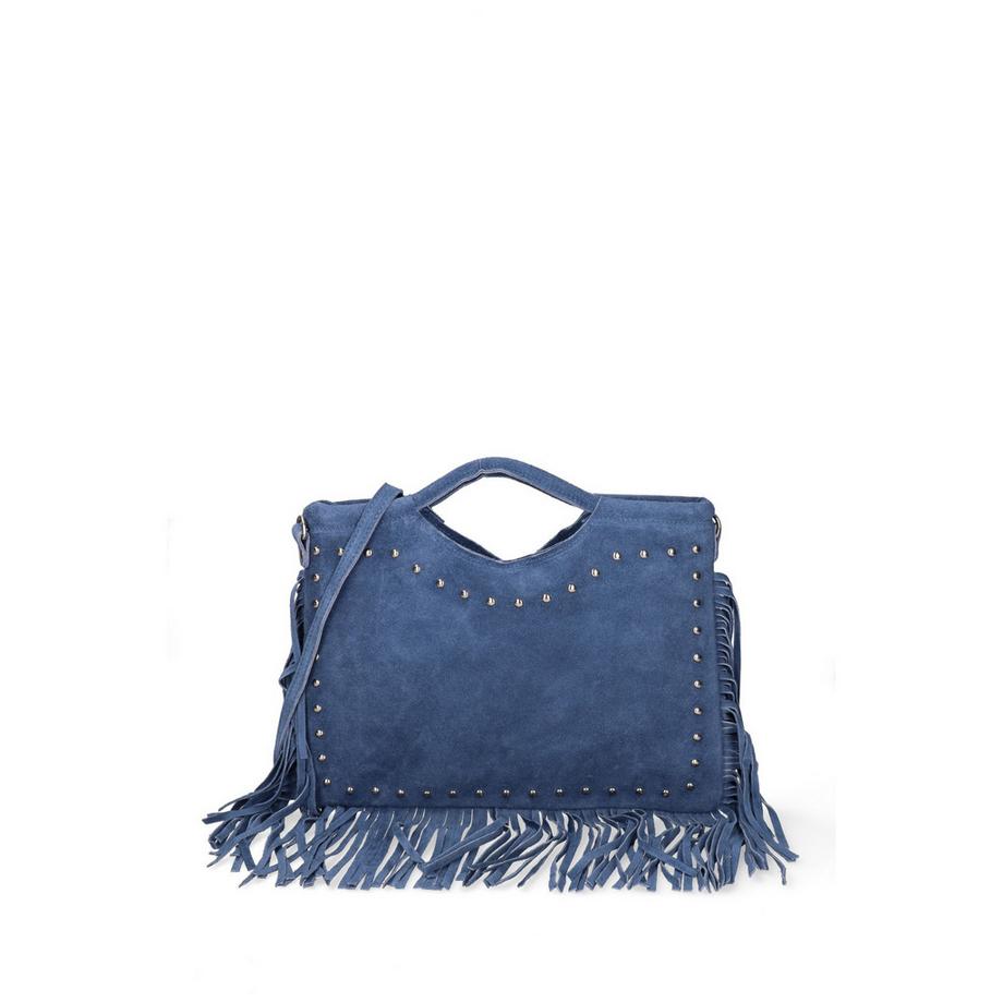 Chiara Ferretti Borsa con frange e borchie  